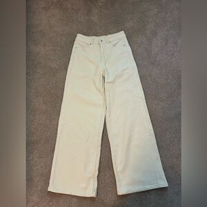 CALIA Women's High Rise Wide Leg Pant size 4 white (brand new condition)